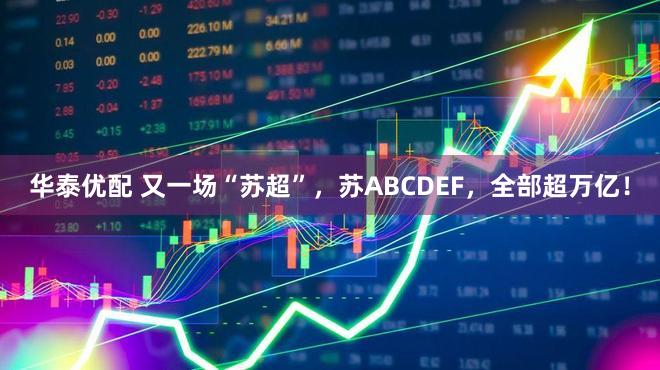 华泰优配 又一场“苏超”，苏ABCDEF，全部超万亿！