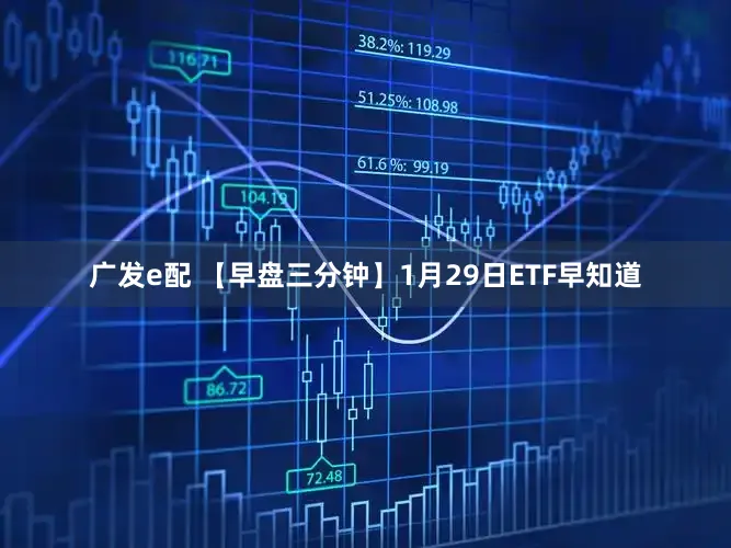 广发e配 【早盘三分钟】1月29日ETF早知道