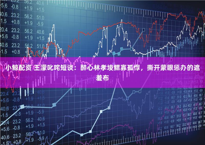 小鲸配资 王濛叱咤短谈：醉心林孝埈鳏寡孤惸，撕开蒙眼惩办的遮羞布
