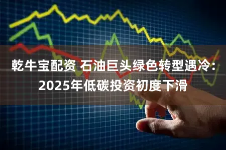 乾牛宝配资 石油巨头绿色转型遇冷：2025年低碳投资初度下滑