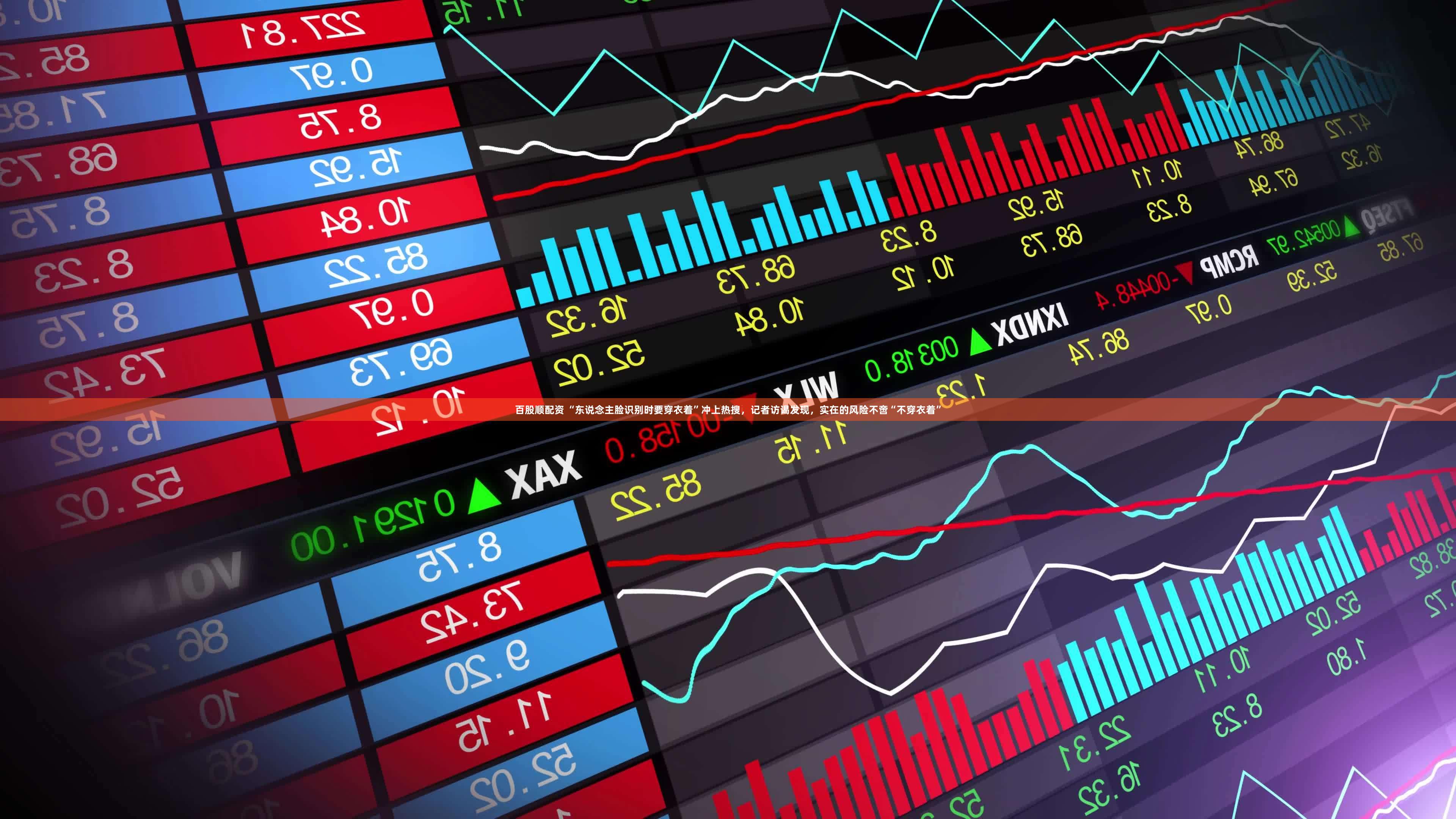 百股顺配资 “东说念主脸识别时要穿衣着”冲上热搜,记者访谒发现,实在的风险不啻“不穿衣着”