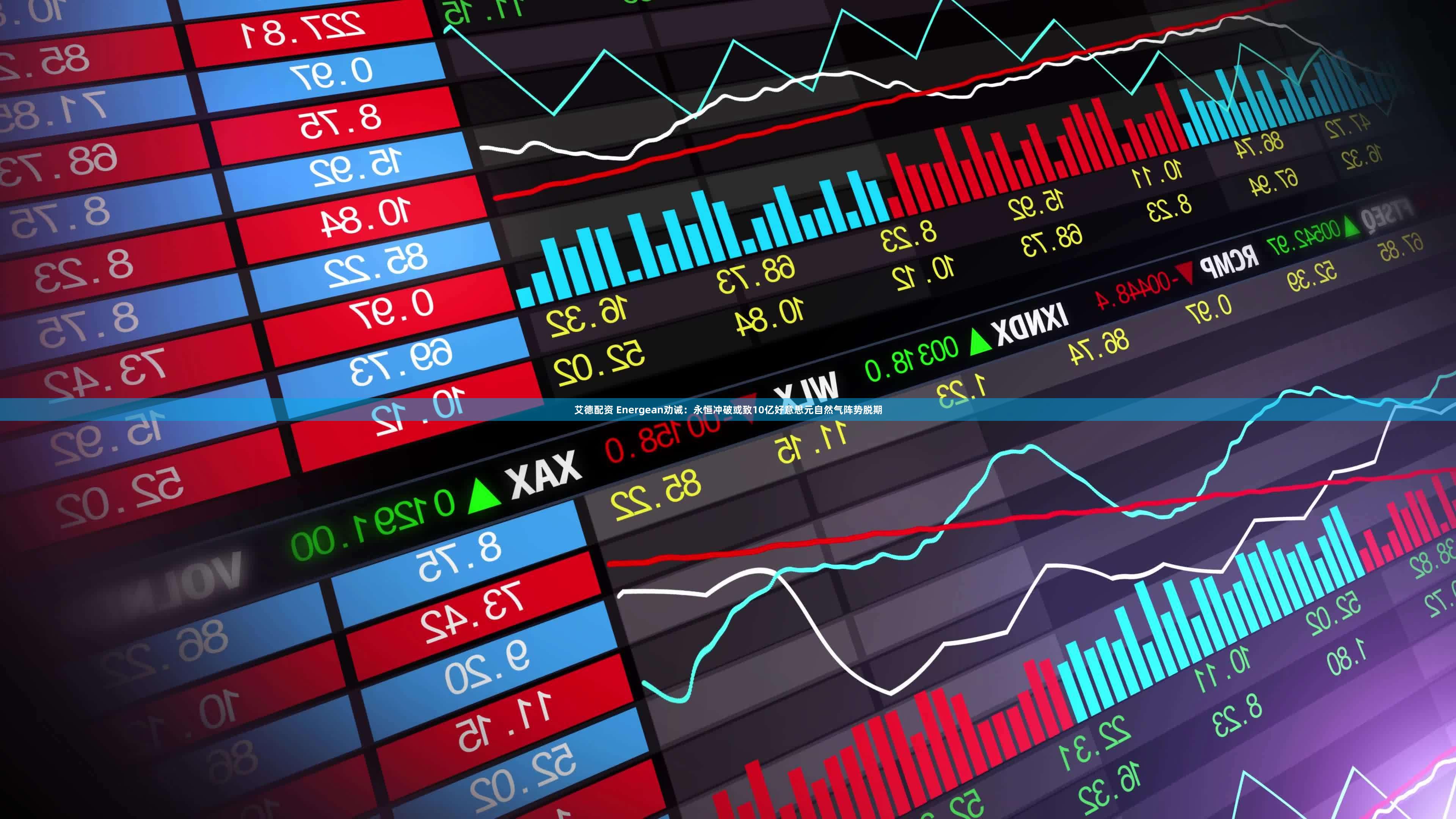 艾德配资 Energean劝诫：永恒冲破或致10亿好意思元自然气阵势脱期